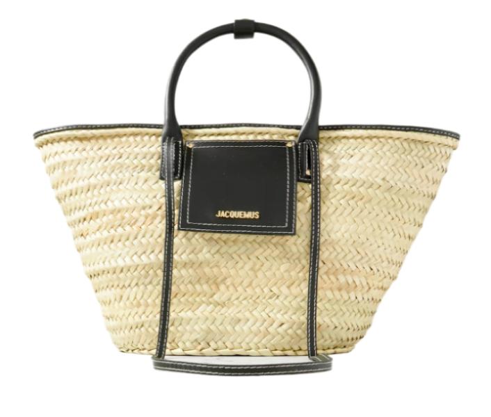 Le Panier Soli raffia tote bag