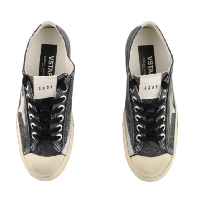 V-Star sneakers black canvas suede star