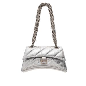 CRUSH quilted leather small shoulder bag