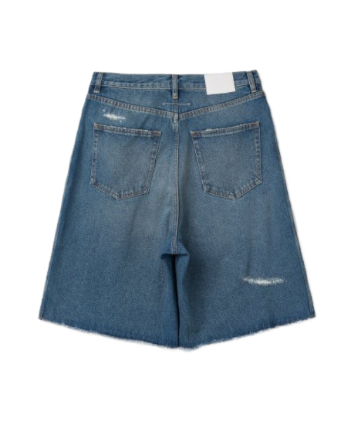 Denim Shorts Pants - Blue