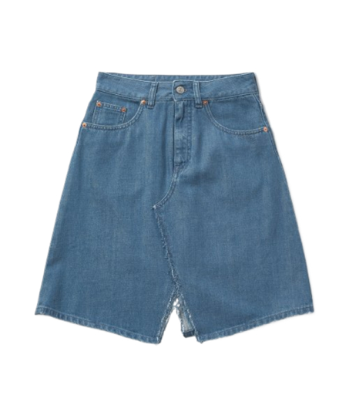 Denim Skirt - Blue 