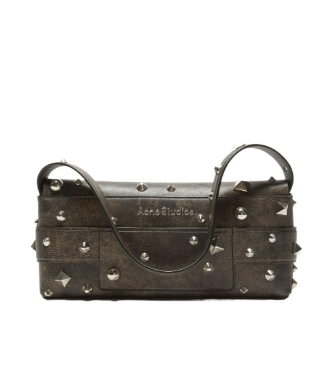 MUSUBI Studded Leather Shoulder Bag