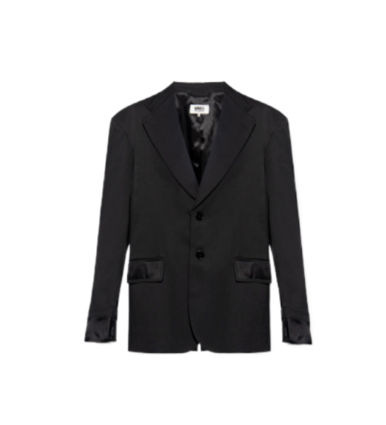 MM6 Maison Margiela Wool blend single blazer jacket