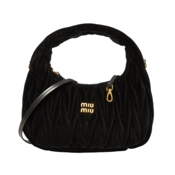 Matelasse Nappa leather hobo shoulder bag