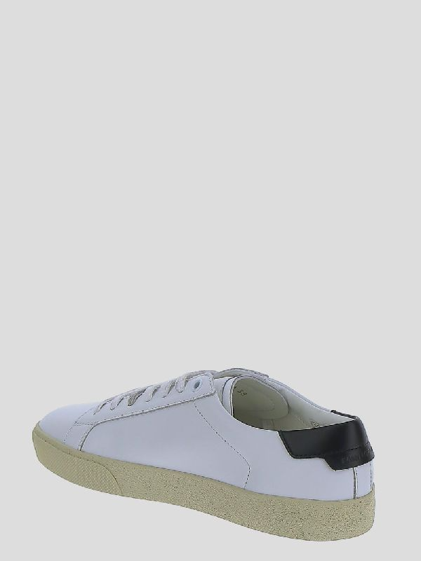 COURT CLASSIC SL/06 EMBROIDERED SNEAKERS IN LEATHER