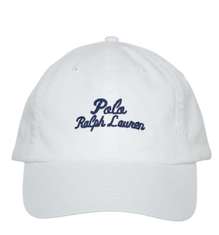 Logo embroidered cap