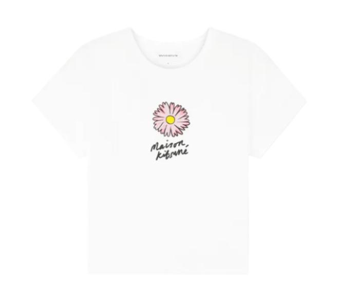Floating flower baby t-shirt