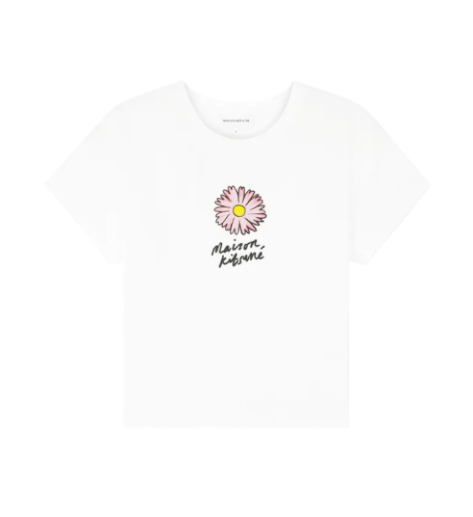 Floating flower baby t-shirt