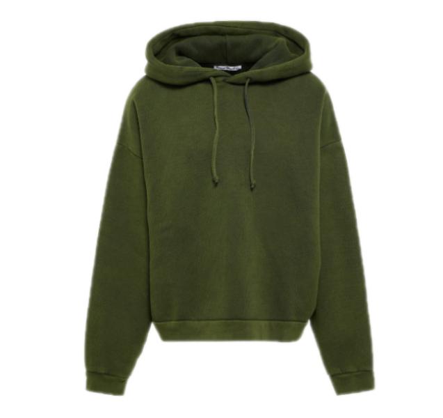 Hooded Sweatshirt - Moss Green