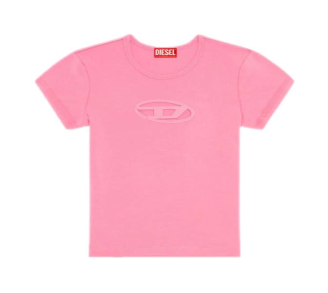 T Angie Short Sleeve T-Shirt - Pink 