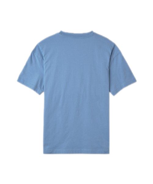 Graphic Logo Short Sleeve T-Shirt - Light Blue White