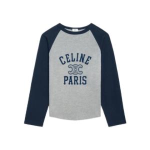 Cotton Jersey Celine Paris T-shirt