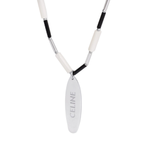 Monochrome surf necklace