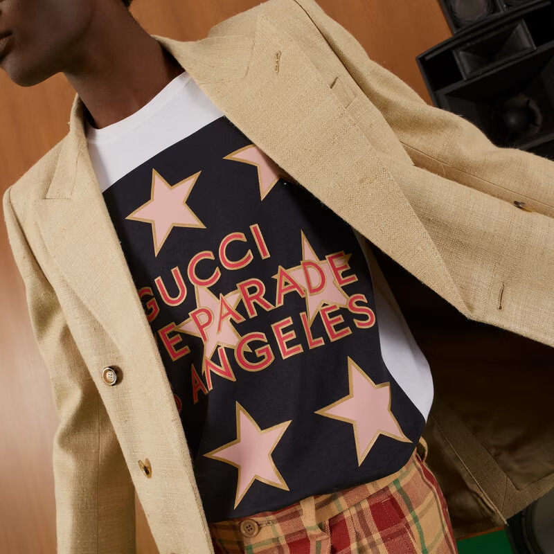 'Gucci Love Parade' print T-shirt
