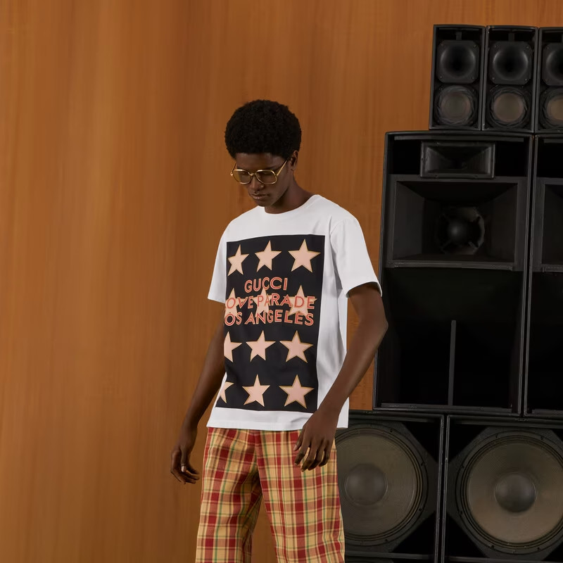 'Gucci Love Parade' print T-shirt
