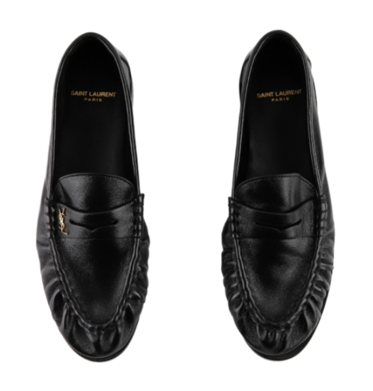 Shiny Creed Leather Le Penny Loafer