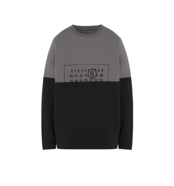 Numbering logo printing sweatshirt