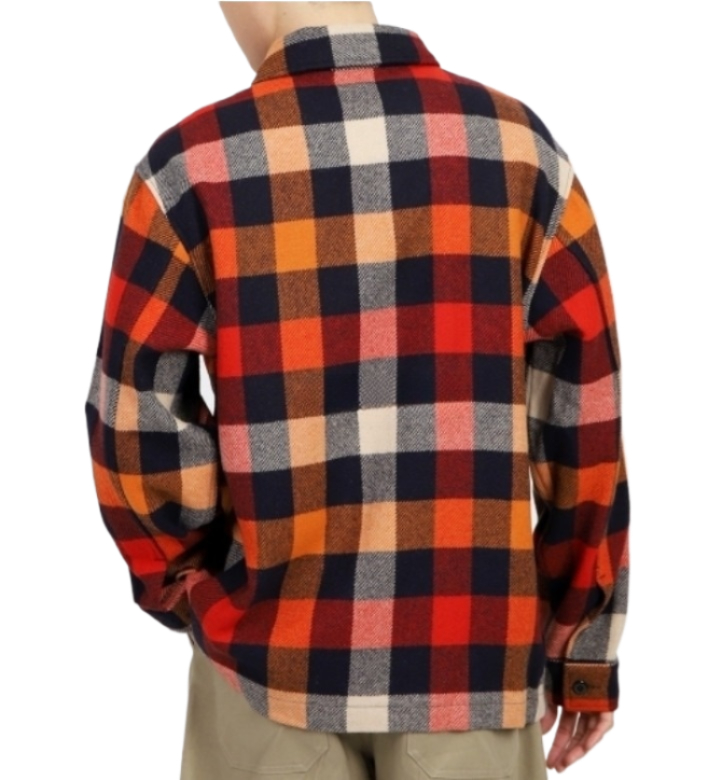 RRL Check Wool Flannel Shirt