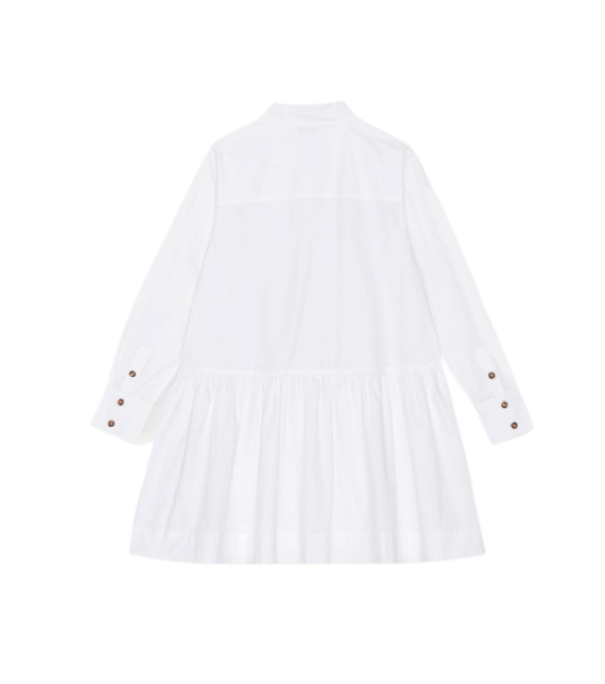 Organic Cotton Mini Shirt Dress