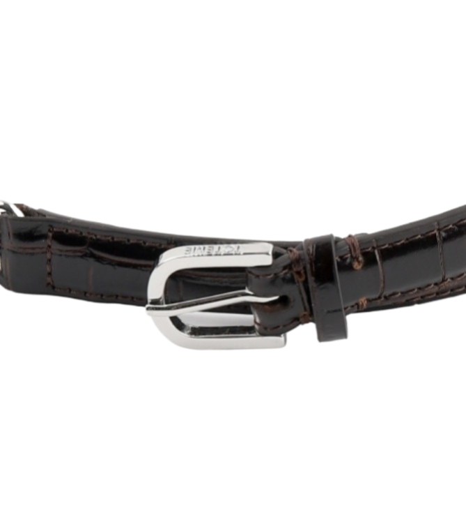 24FWDouble clasp leather belt