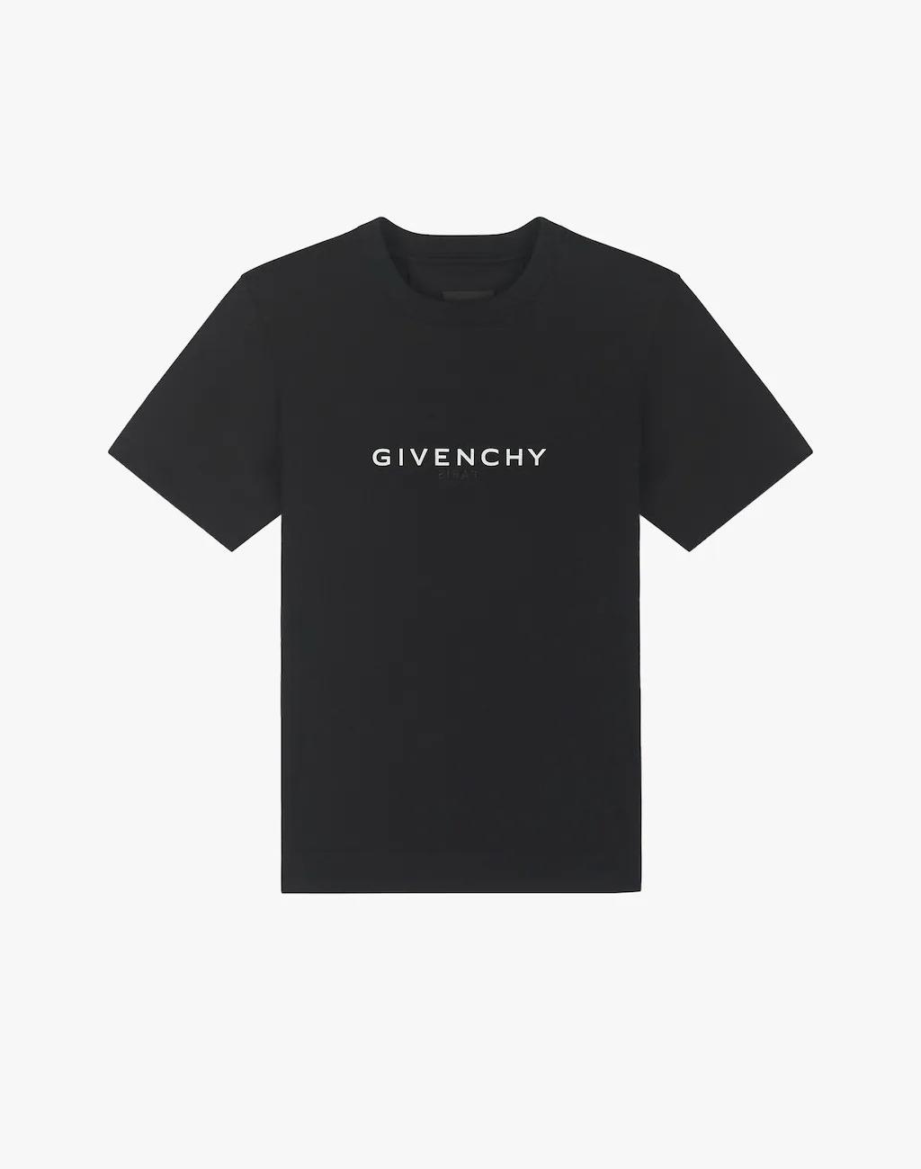 GIVENCHY Reverse slim fit t-shirt - Black