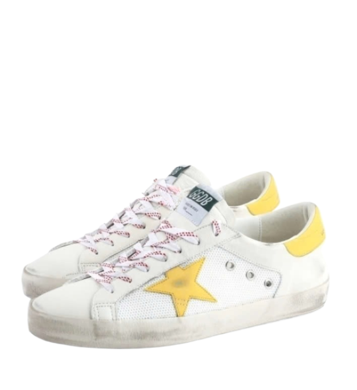 Superstar Sneakers Yellow Star