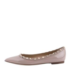 Patent leather lacquered ballerina