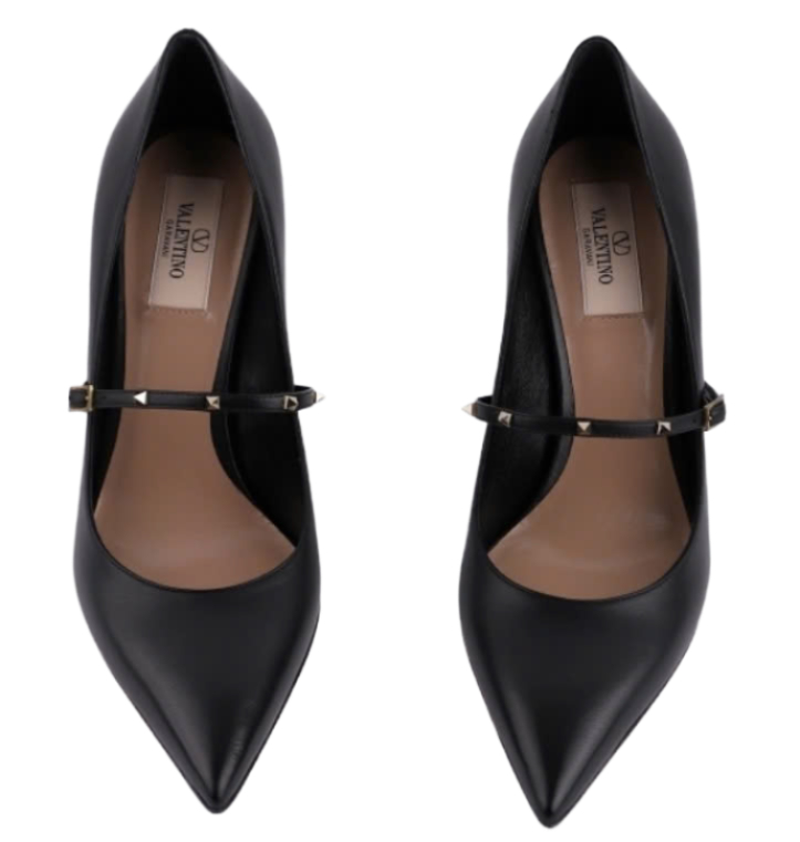 Rockstud pumps heels