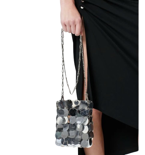 Sparkle Disc Sequin Bag