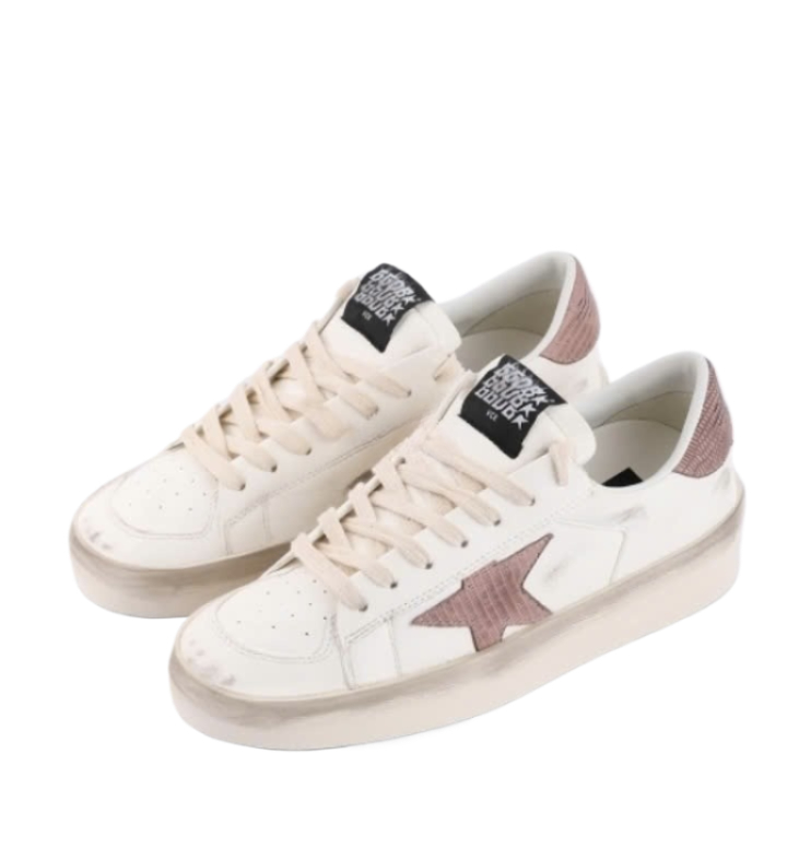 Stardan Sneakers Pink Leather Star