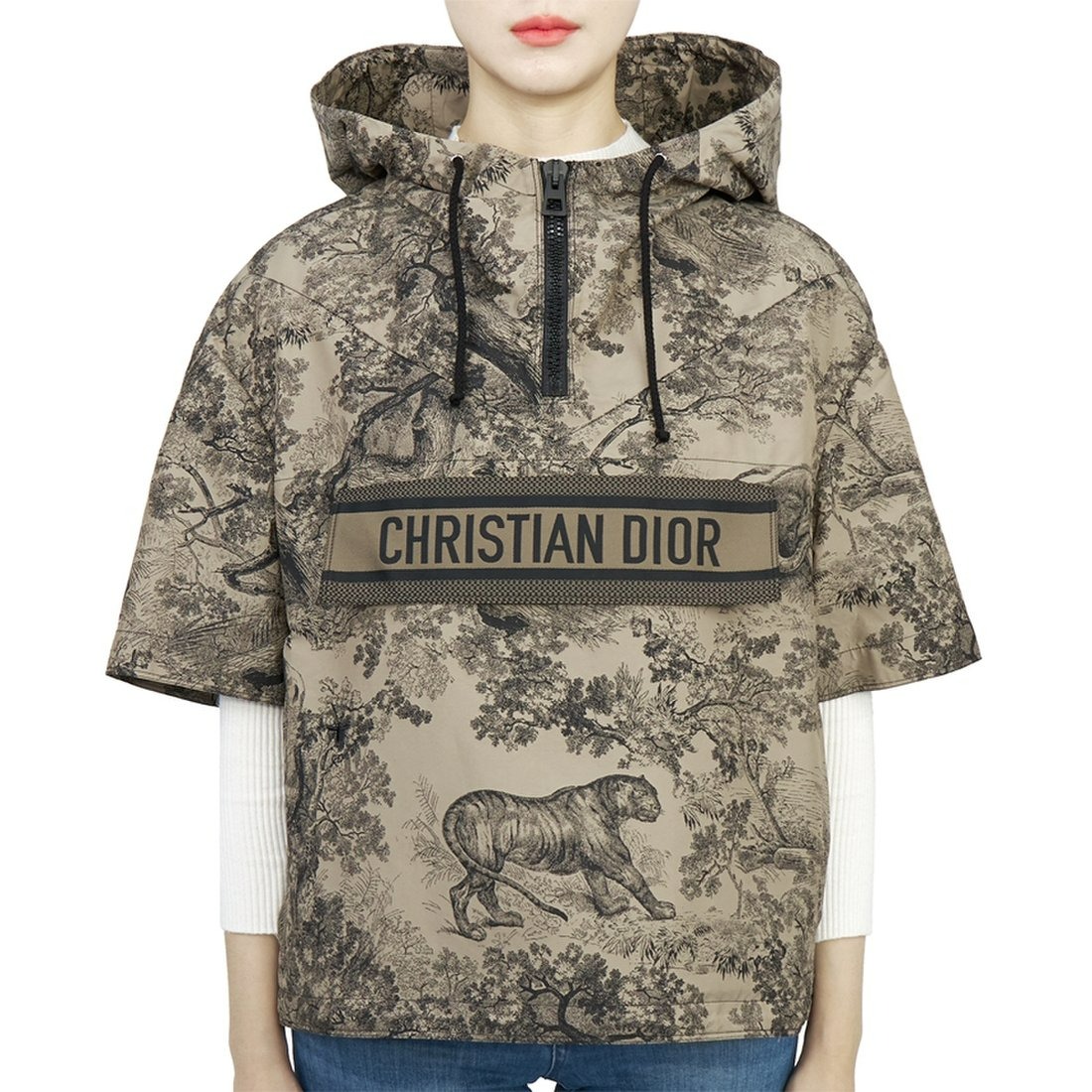 Dior Hooded Anorak Jacket Oversized Fit