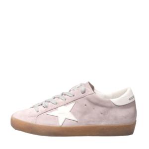 Superstar Classic Pink Suede White Leather Star & Heel