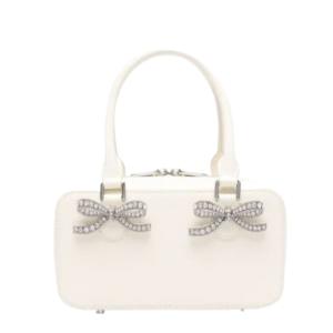 Crystal Bow Mini Tote Bag