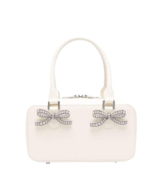 Crystal Bow Mini Tote Bag