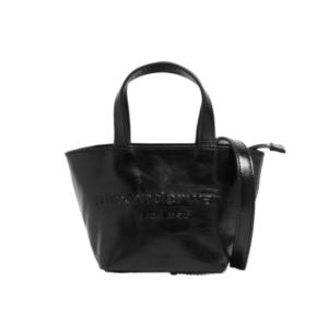 Logo Leather Mini Tote Bag