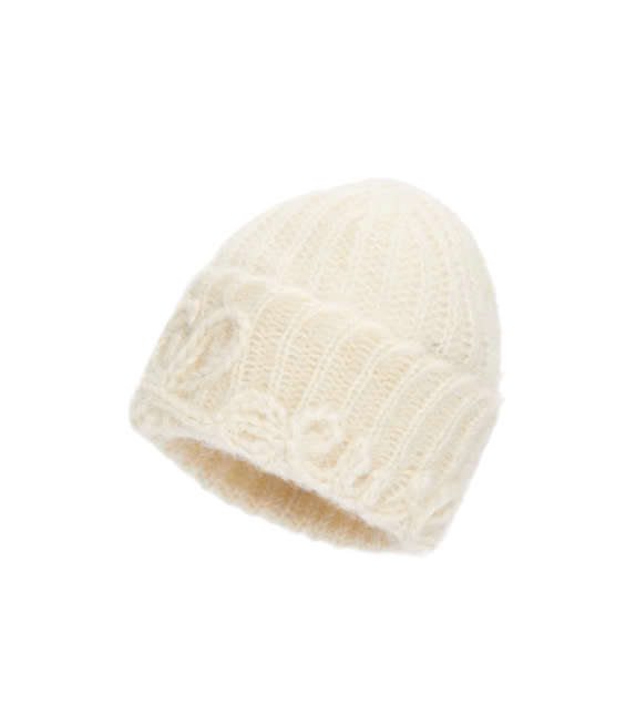 Mohair blend beanie