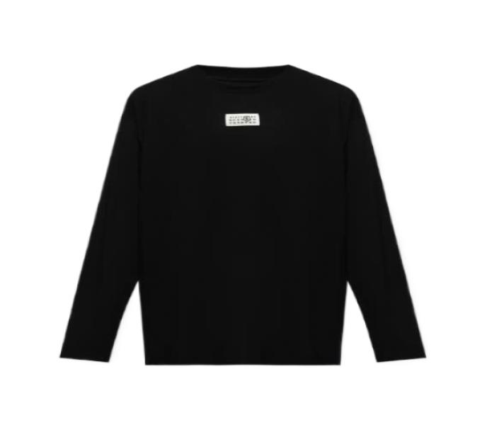 Numbered long sleeve t-shirt