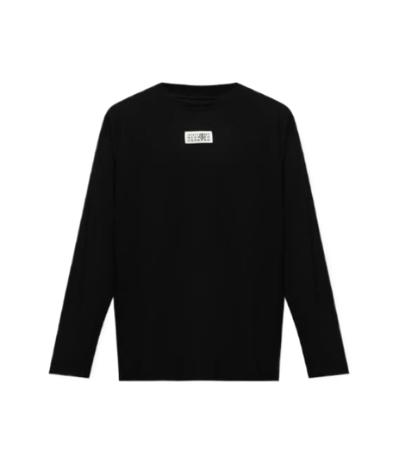 Numbered long sleeve t-shirt