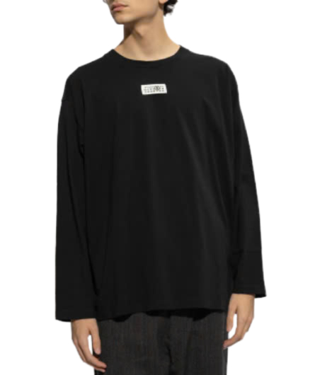 Numbered long sleeve t-shirt