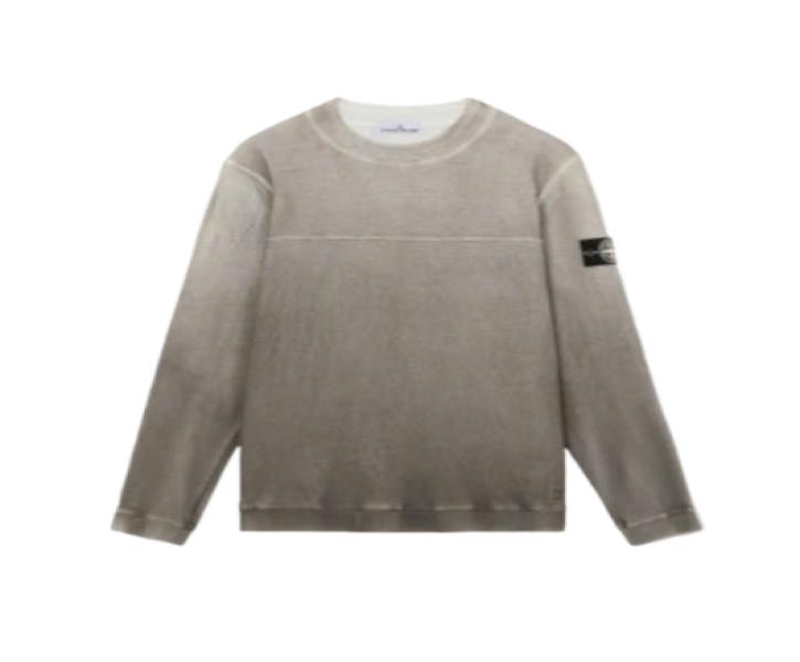 Ribbed Edge Crewneck Sweatshirt