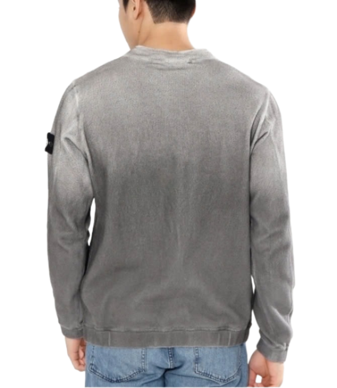 Ribbed Edge Crewneck Sweatshirt