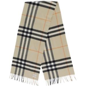 Checked Cashmere Scarf