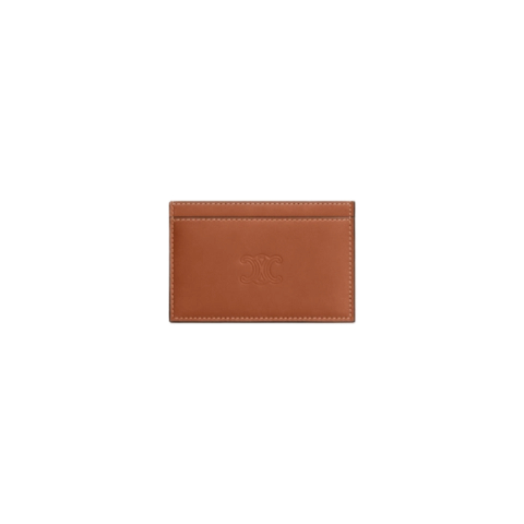 Triomphe embossed card holder