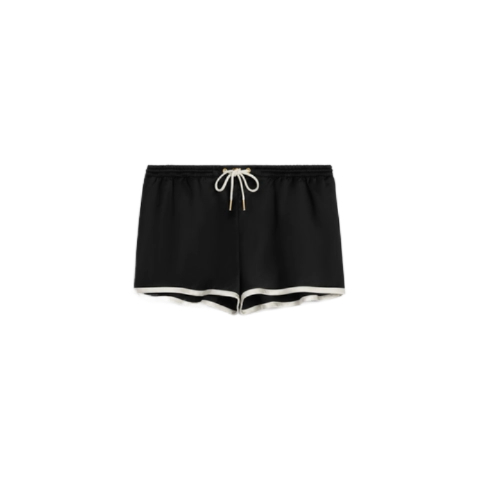 Mini Triomphe Satin Shorts