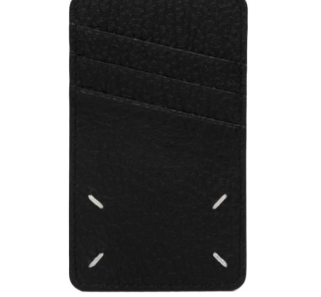 24FWSignature Stitch Vertical Card Wallet