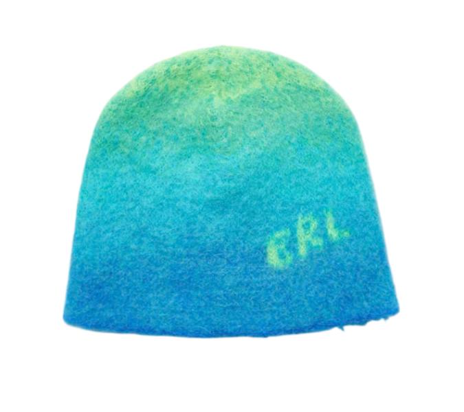 Gradient Beanie Knit - Green