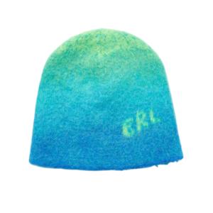 Gradient Beanie Knit - Green