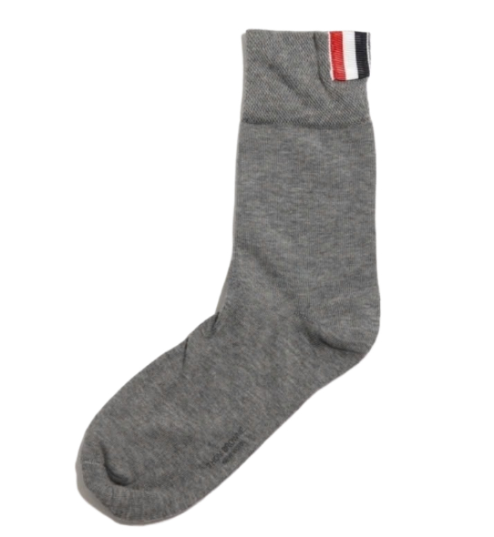 24FWTonal Grey Cotton 3-Pack Ankle Length Socks