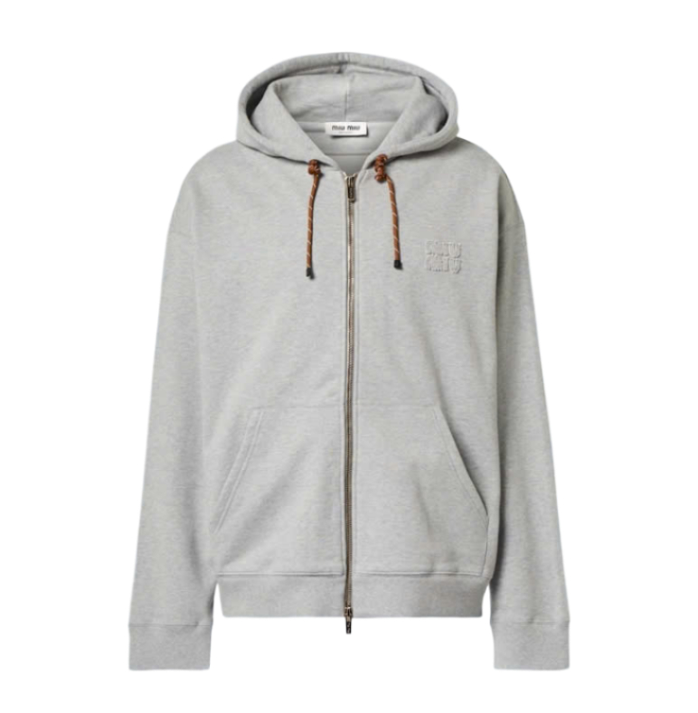 Cotton fleece sweatshirt