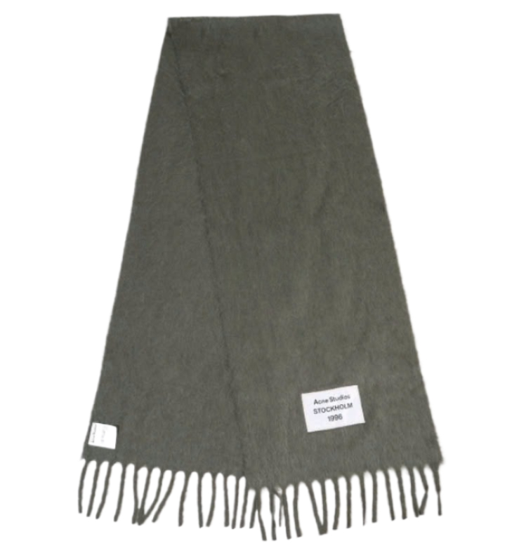 24FWWool Mohair Scarf 